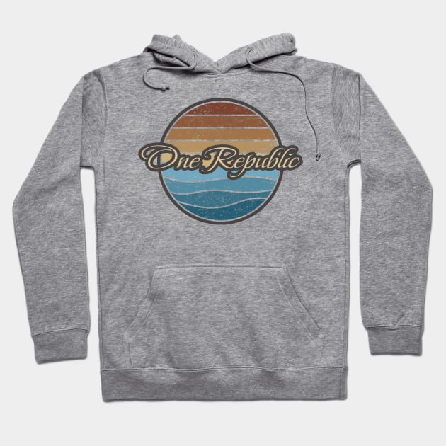 OneRepublic Retro Waves Hoodie by North Tight Rope